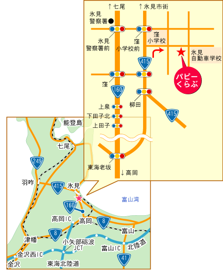 パピーくらぶ地図